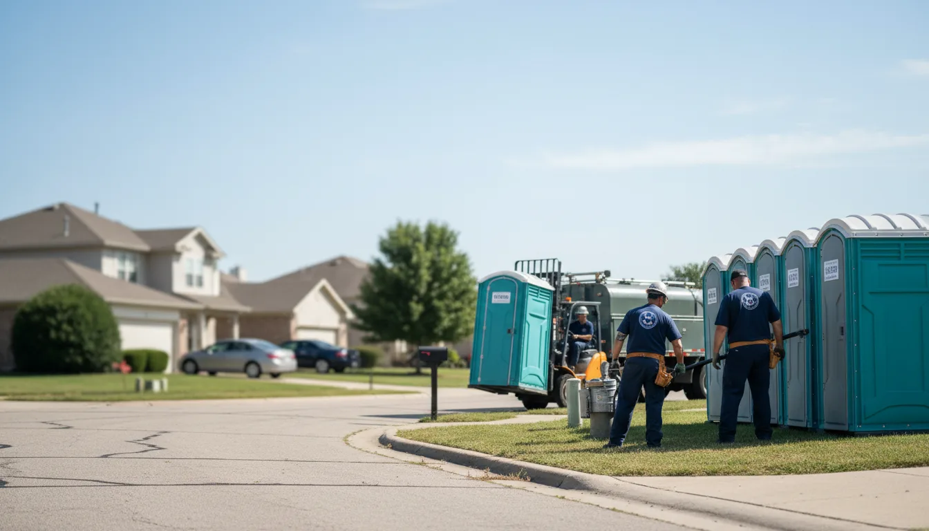Porta Potty Rental in Sentinel, OK near me